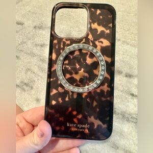Kate spade casemate iPhone pro max case mag safe . Euc